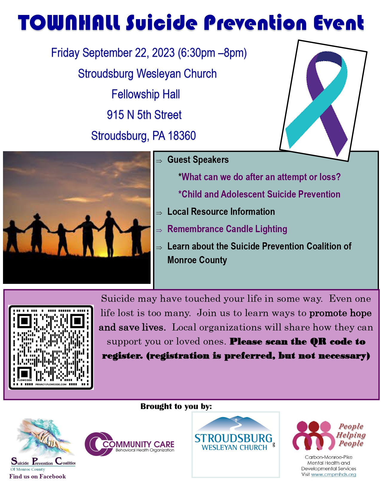 TOWNHALL Suicide Prevention Event
